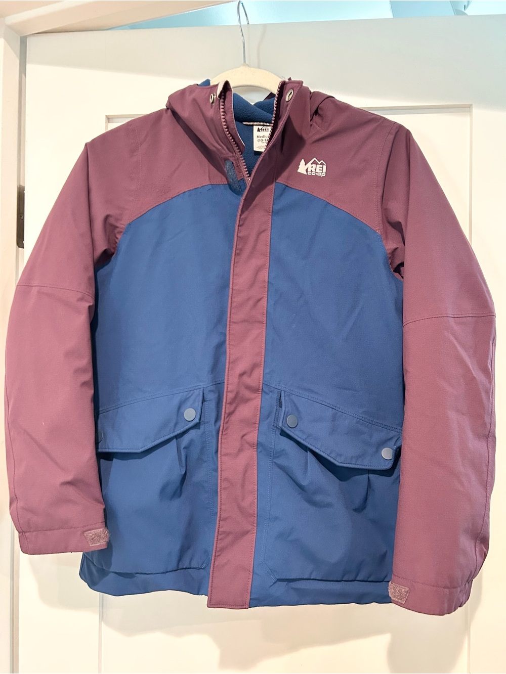 REI Peak Girls Hooded Insulated Jacket